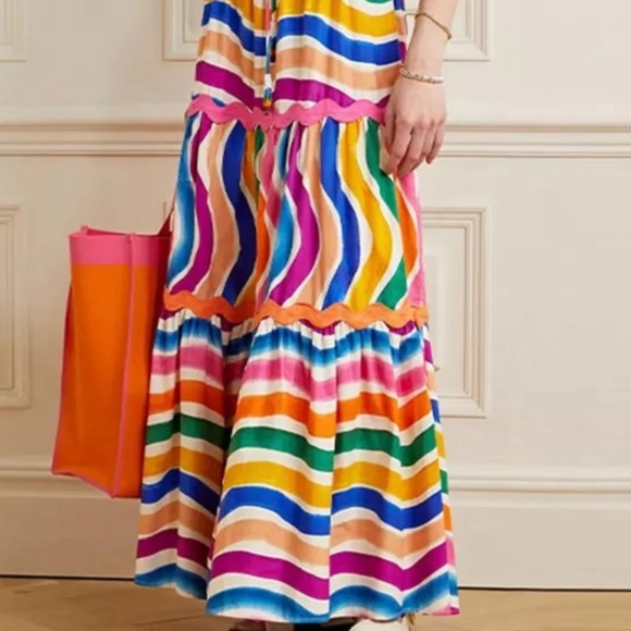 Farm Rio Dancing Stripes Set - Picture 6 of 7